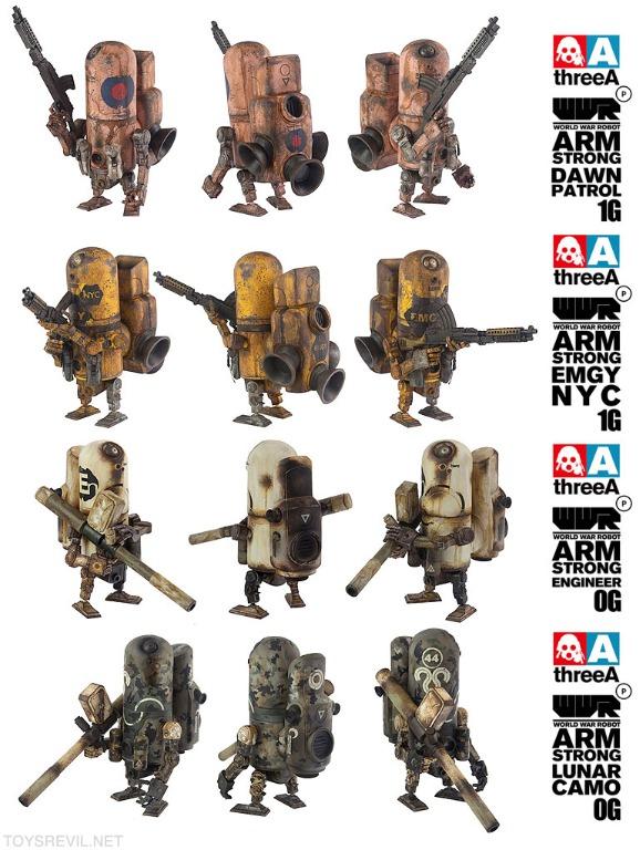 全新未開封Threezero ThreeA 3A WWRp Armstrong 8P Set EMGY