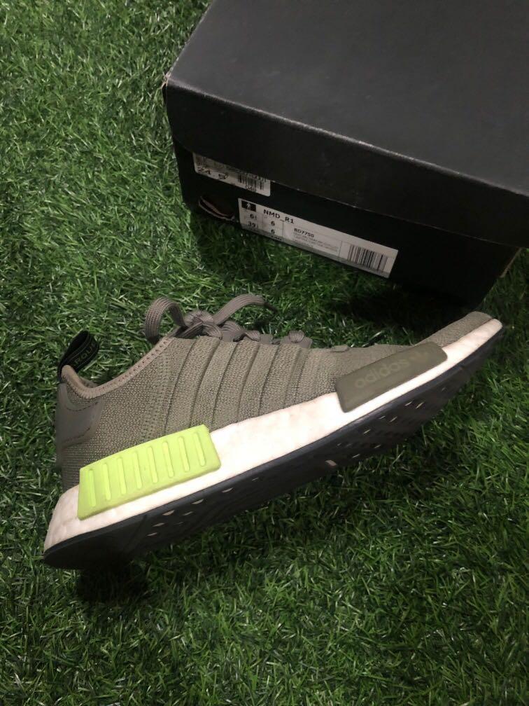 lime green nmd