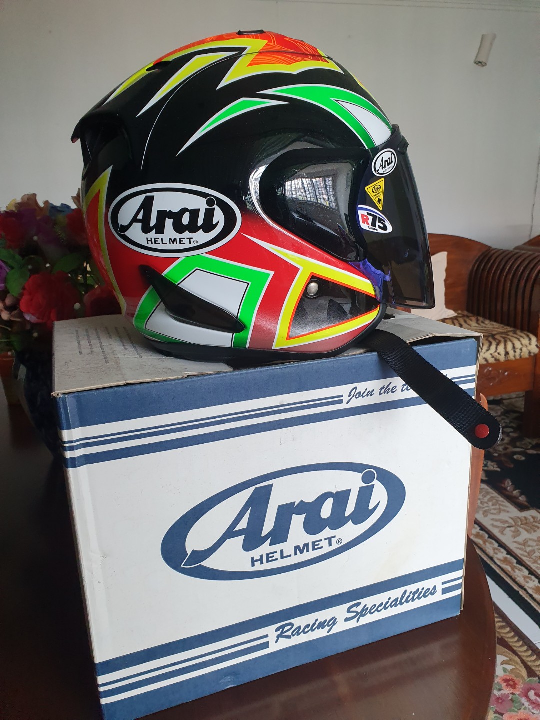 Arai ram 4 azlan shah, Motorcycles 