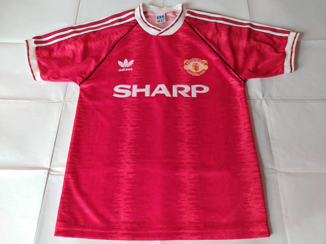 Brand New Manchester United Adidas Originals 1990 Home Retro