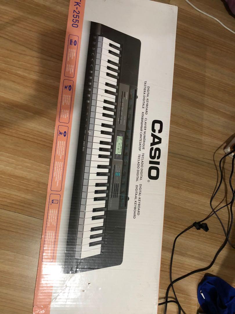 Casio ctk 2550 weighted cheap keys