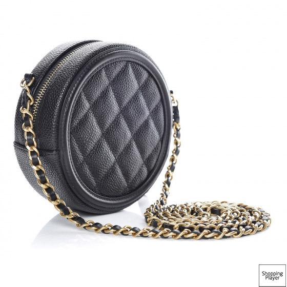 CHANEL Caviar Quilted Round Filigree Crossbody Black, Women's Fashion, Bags  & Wallets, Purses & Pouches on Carousell