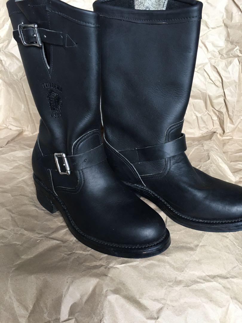 Chippewa men's engineer hot sale steel toe motorcycle boots