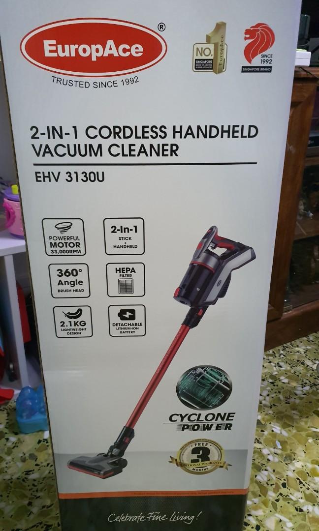 DISCOUNTED NEW EuropAce 2In1 Cordless Handheld Vacuum Cleaner EHV