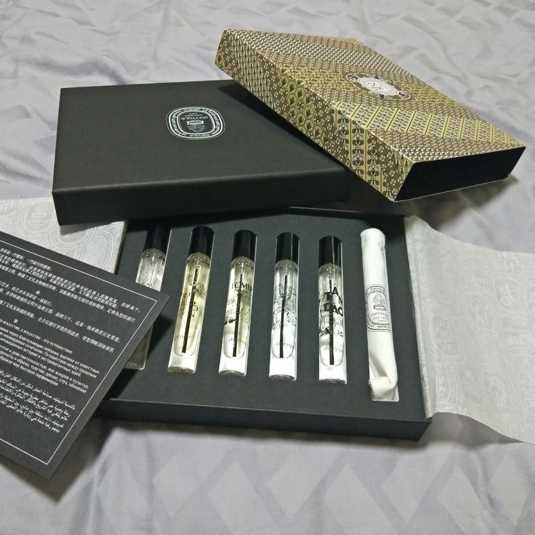 DIPTYQUE Discovery eau de parfum set of five, Beauty & Personal Care, Fragrance & Deodorants