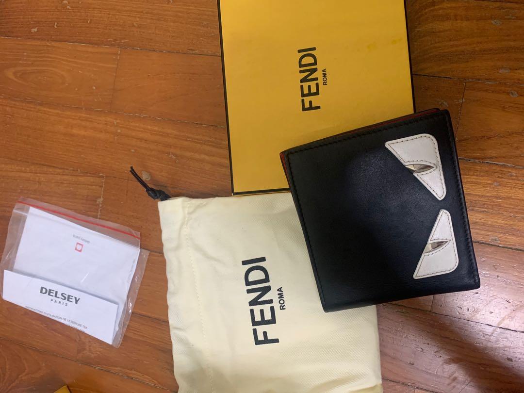 Fendi bug eye wallet Luxury Bags Wallets on Carousell