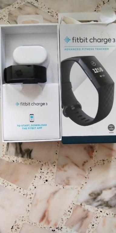 Fitbit Charge 3 + free casing with receipt, Mobile Phones & Gadgets ...