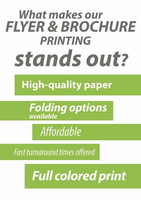 Flyer & Poster Printing / POD Printing/ Digital Printing