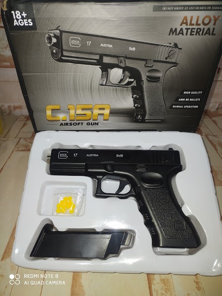 Full Metal Alloy C 15a Airsoft Gun Sports Airsoft On Carousell