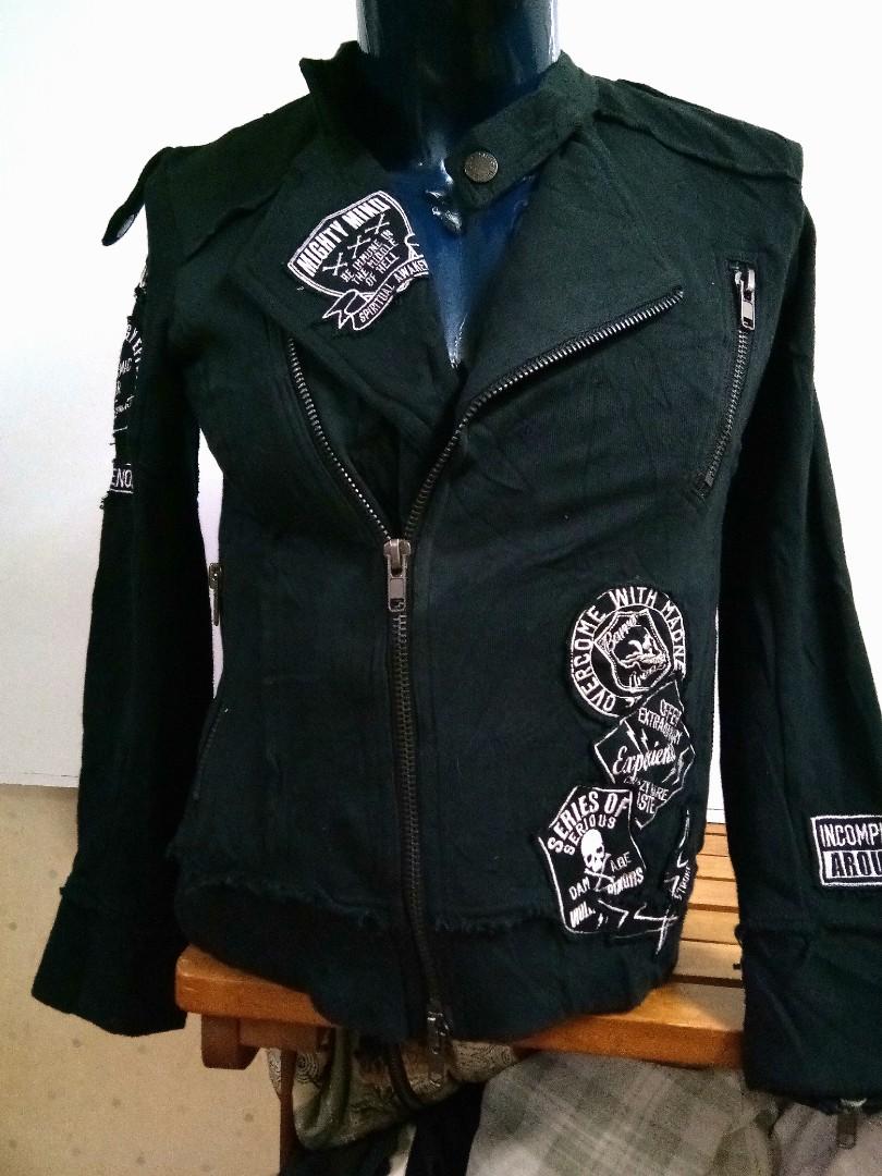 Ghost Of Harlem Jacket Punk Men S Fashion Clothes Others On Carousell