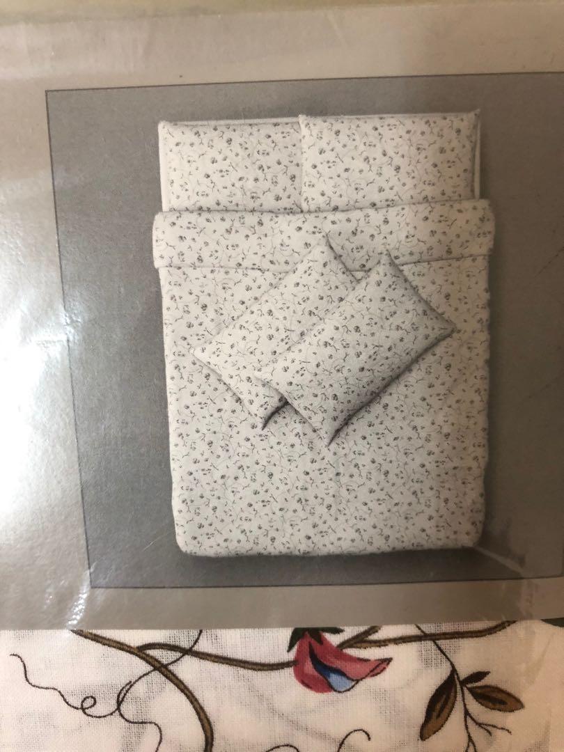 Ikea Queen Size quilt cover set, Furniture & Home Living, Bedding