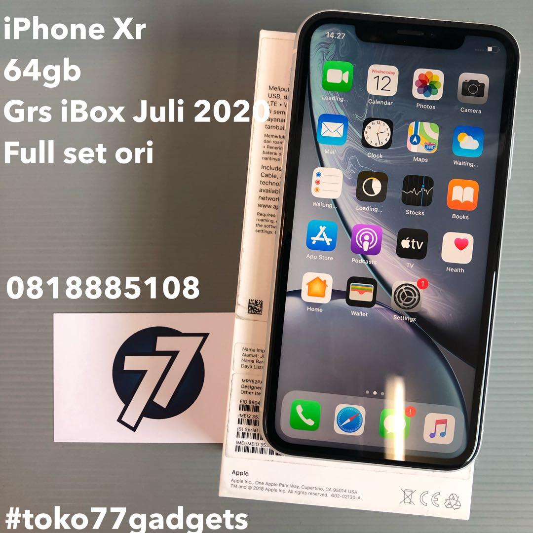 Iphone Xr 64gb Ibox Telepon Seluler Tablet Iphone Iphone X Series Di Carousell