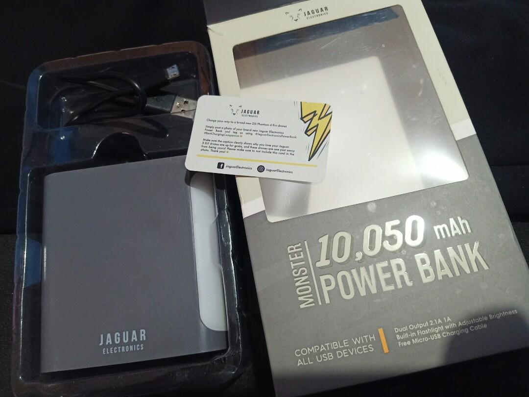 Jaguar Power Bank With Led Mobile Phones Tablets Mobile Tablet Accessories Power Banks Chargers On Carousell