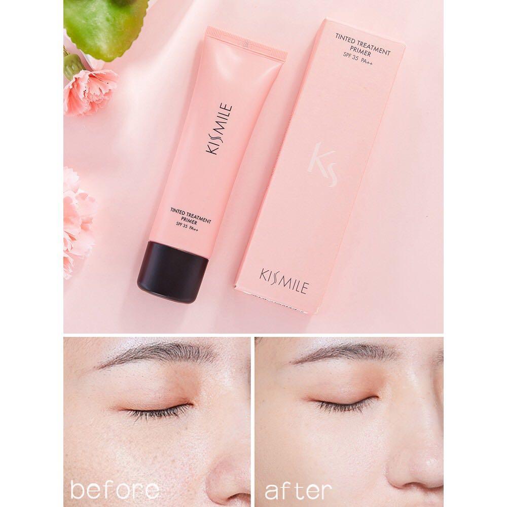 Kismile tinted treatment primer, Beauty & Personal Care, Face, Makeup