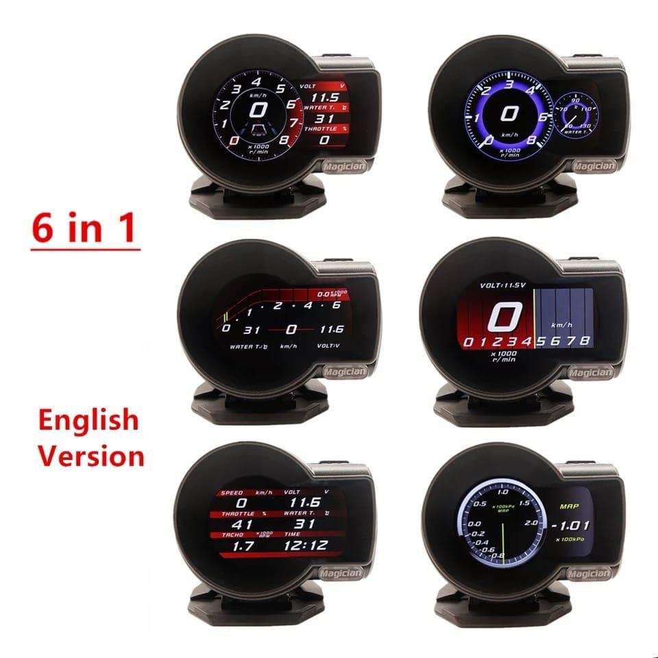 Magician OBD Boost Gauge, Car Accessories, Accessories on Carousell