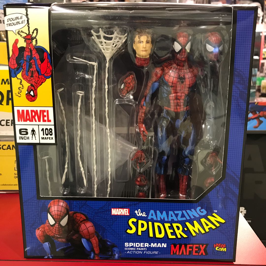 Medicom Toy Mafex No.108 The Amazing Spider Man Comic Paint