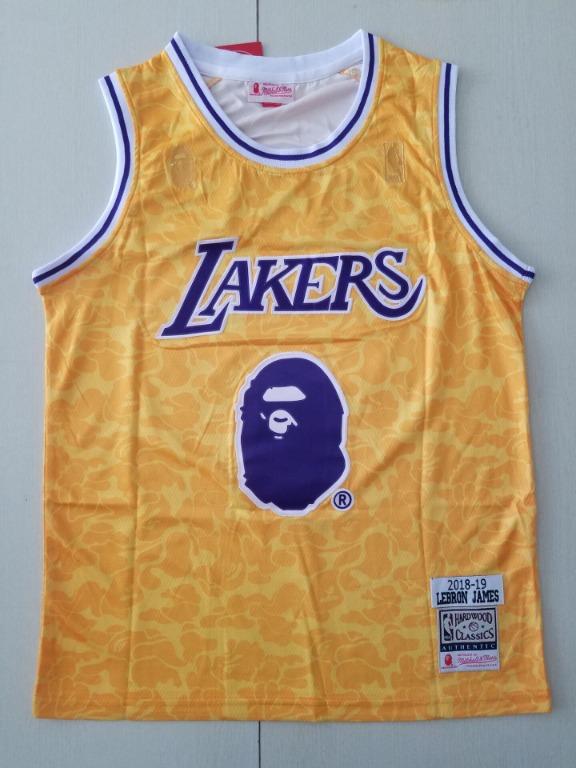 lebron james bape jersey