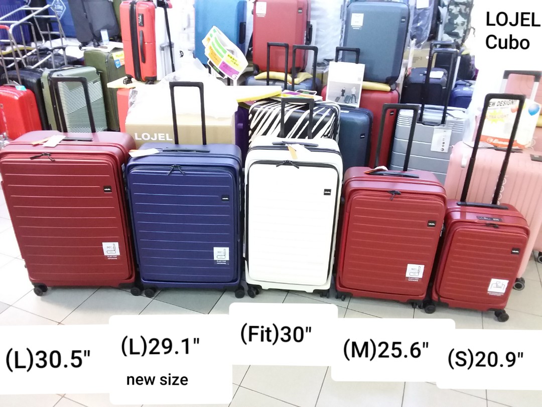 New LOJEL Cubo (M) size Luggage *Including 10 YEAR Warranty with