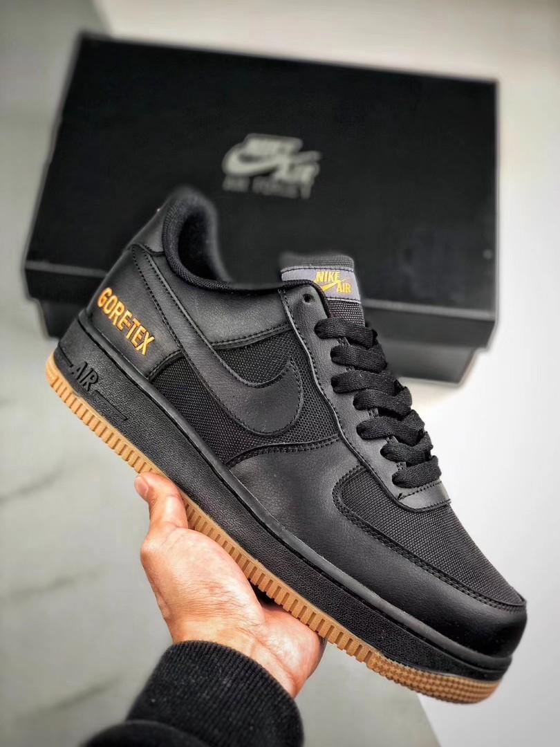 Nike Air Force 1 Gore-Tex Black Light Carbon Men's Fashion, Sneakers on Carousell
