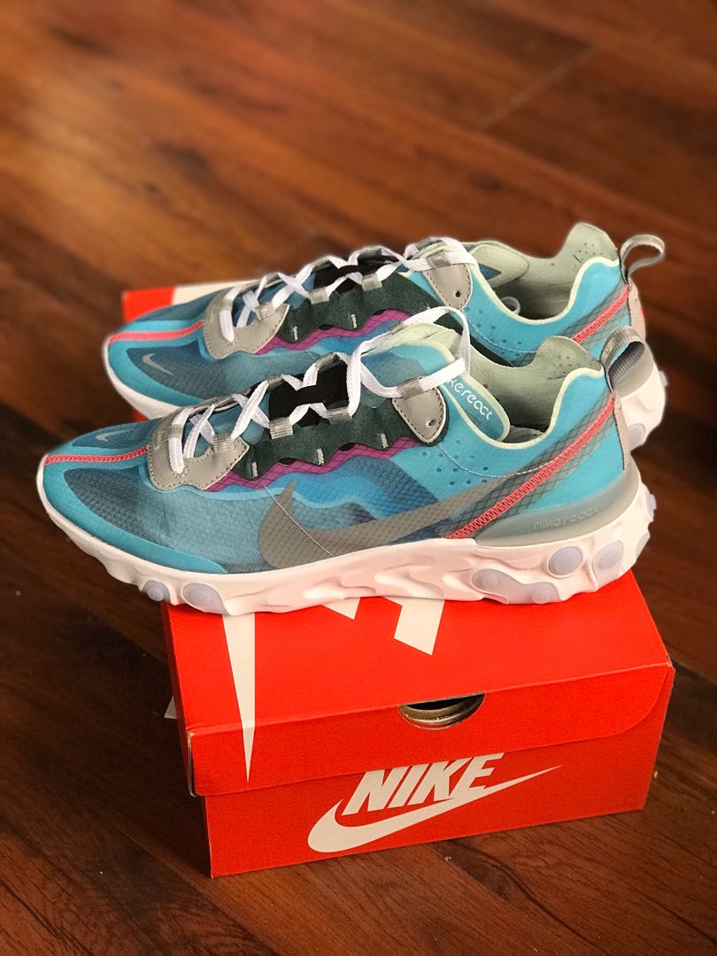 element react 87 blue