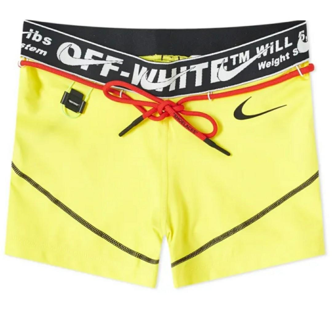 Nike x off-white womens running shorts clearance