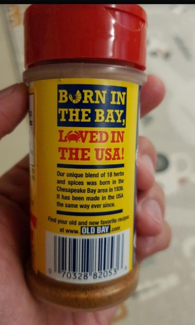 OLD BAY Shaker Bottle Seafood Seasoning, 70g, Food & Drinks, Spice