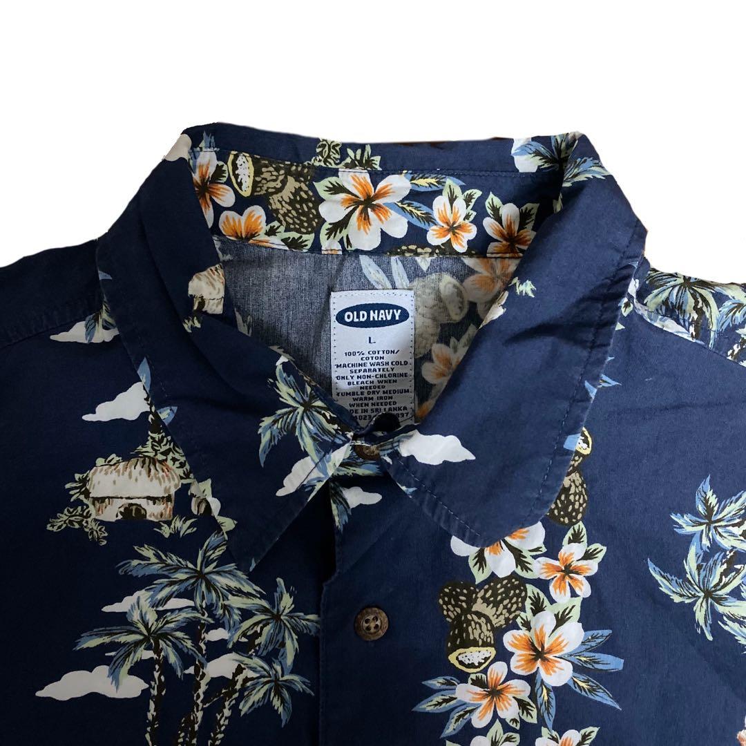 old navy hawaiian shirt