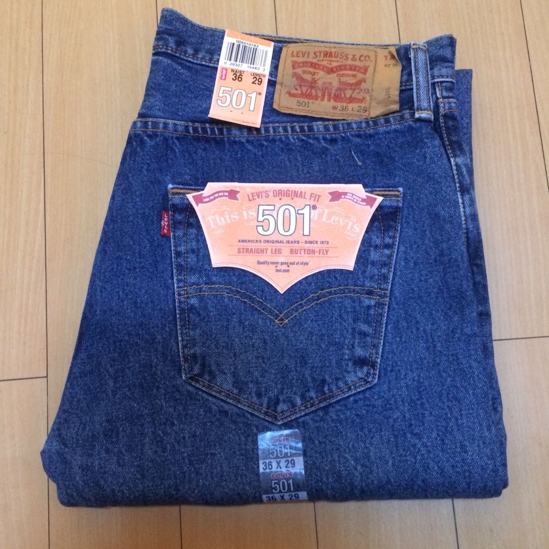 ORIGINAL Levi's 501 Jeans for Men, Men's Fashion, Bottoms, Jeans on  Carousell