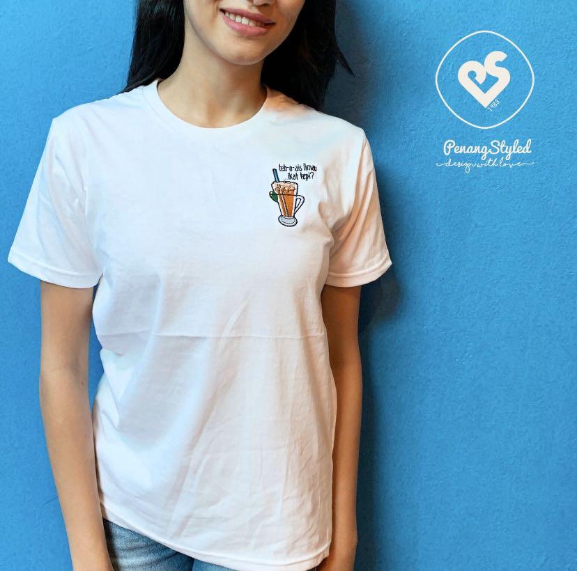 T shirt on sale embroidery penang
