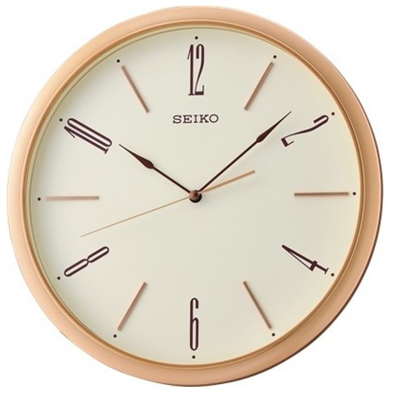 QXA725P Seiko Quartz Round Wall Clock (Singapore Only), Furniture