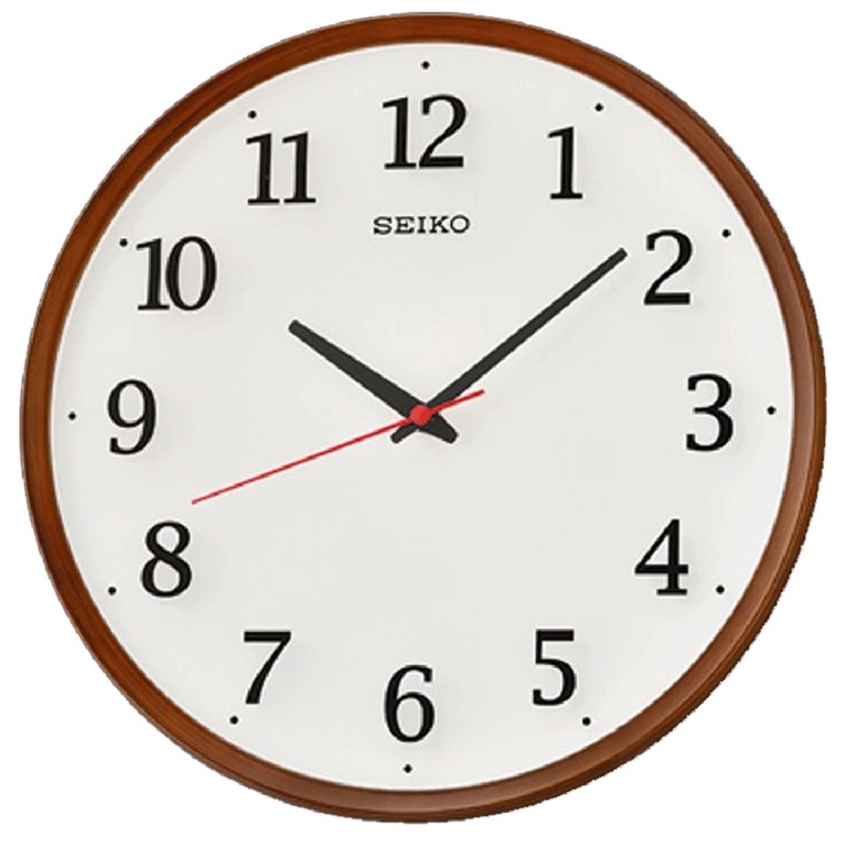 QXA731B Seiko Analog Wall Clock (Singapore Only), Furniture & Home