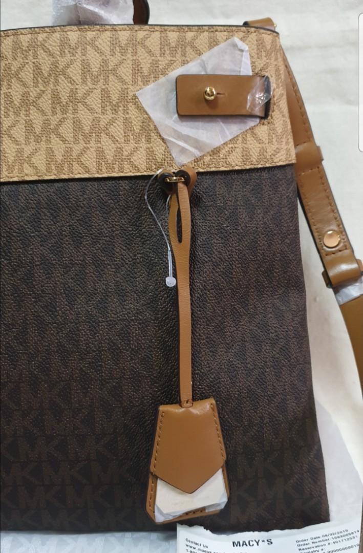 RETAIL ITEM MICHAEL MICHAEL KORS Gramercy Large Logo Satchel