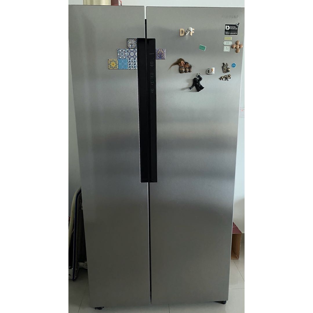 Samsung side by side 620L Fridge, TV & Home Appliances, Kitchen