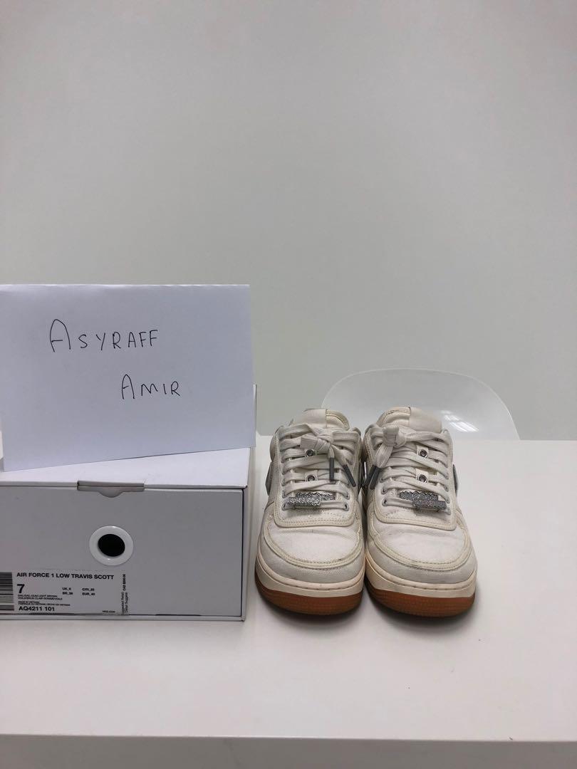 travis scott air force one sail