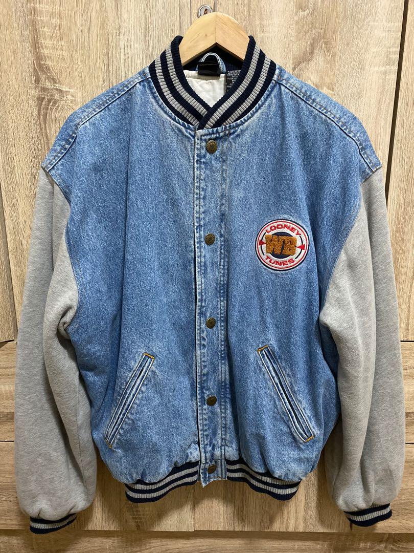 Vintage Looney Tunes varsity jacket, Men's Fashion, Coats, Jackets and ...