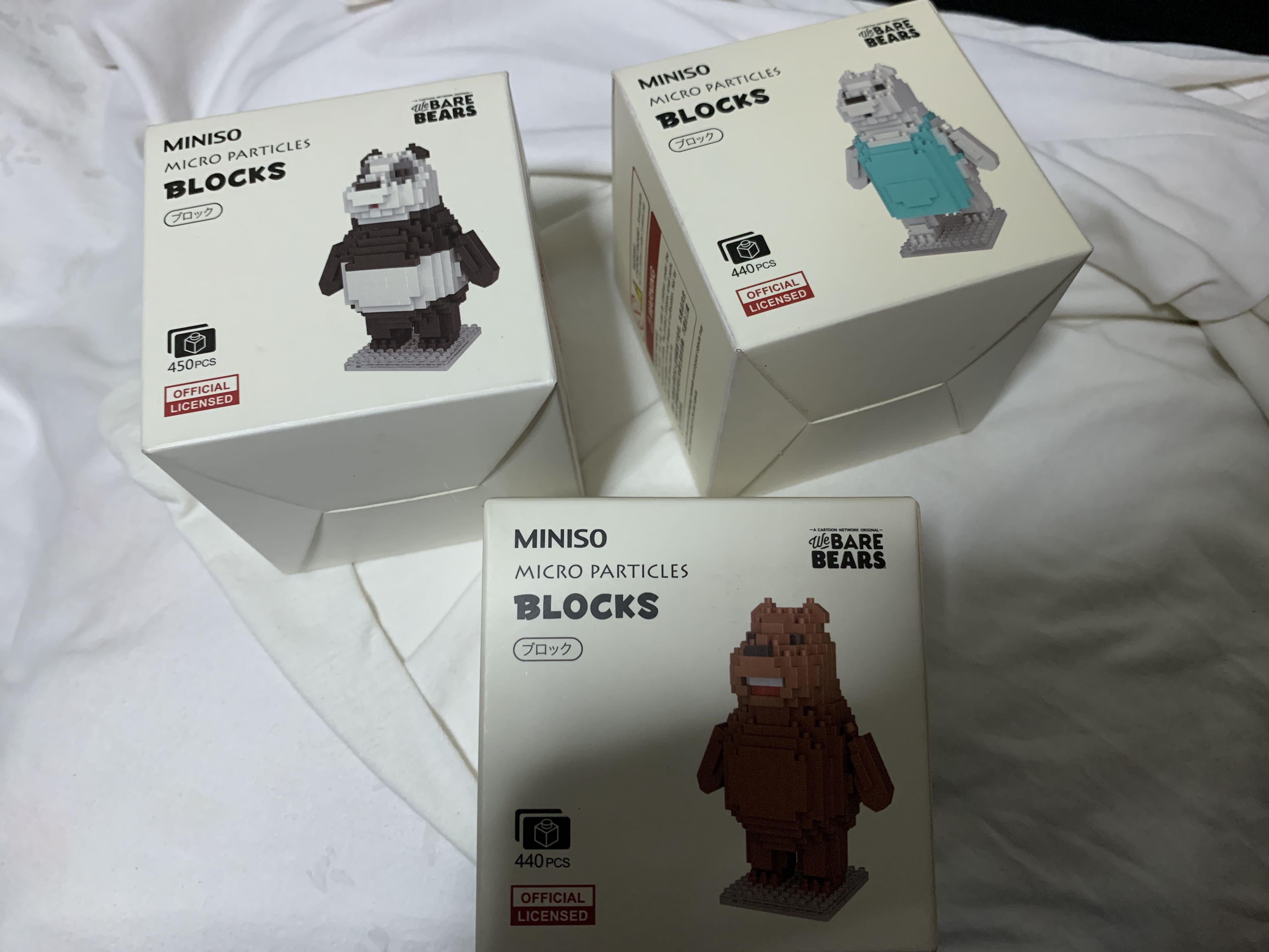 we bare bears lego block figurines Hobbies Toys Toys Games