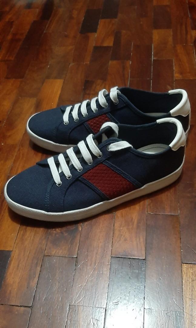 plimsolls with side stripes