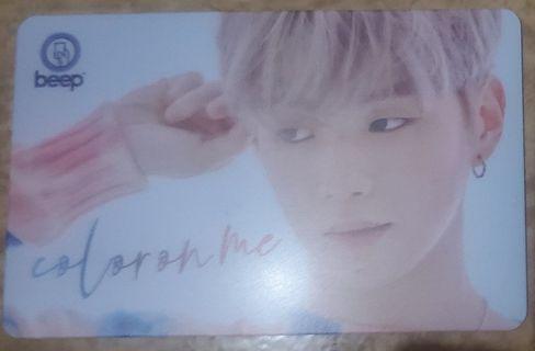 Kang Daniel Limited Edition Beep Card (Color on Me MNL Design 2)