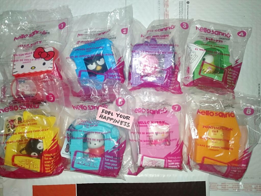 Details about   HELLO KITTY MCDONALDS  CHOCOCAT BACKPACK CLIP ON TOY HAPPY MEAL PLUSH CHOCO CAT 