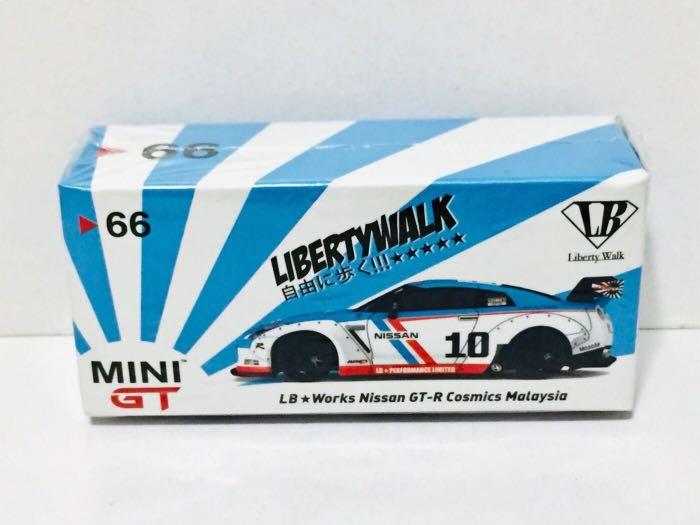 全新未開封minigt No 66 Scale 1 64 合金車仔lb Works 日產nissan Gtr 35 R35 馬來西亞限定版 玩具 遊戲類 玩具 Carousell