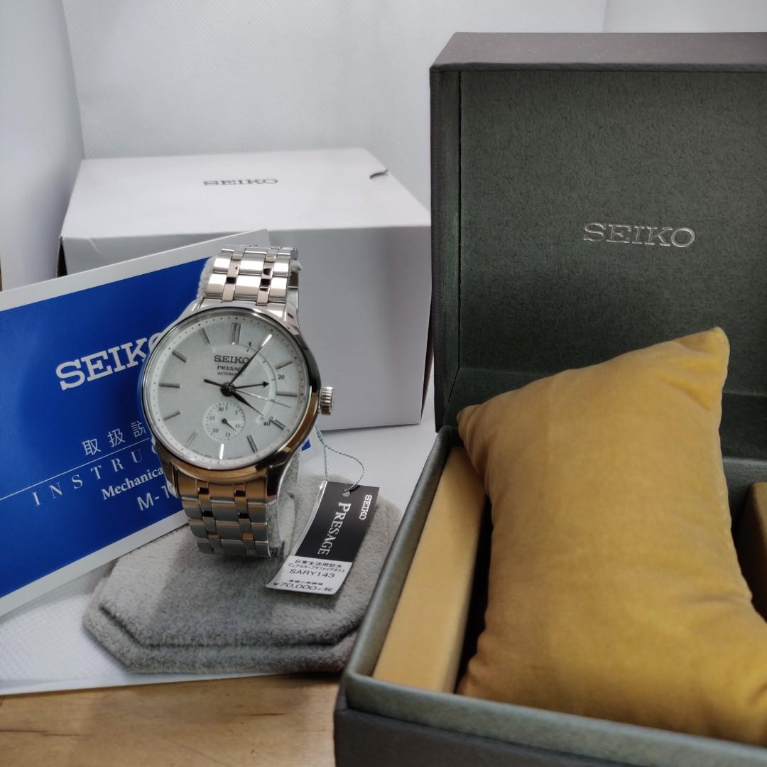 全新Seiko Presage SARY143 Power reserve AUTO Watches made in Japan