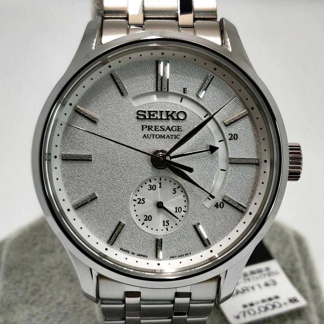 全新Seiko Presage SARY143 Power reserve AUTO Watches made in Japan