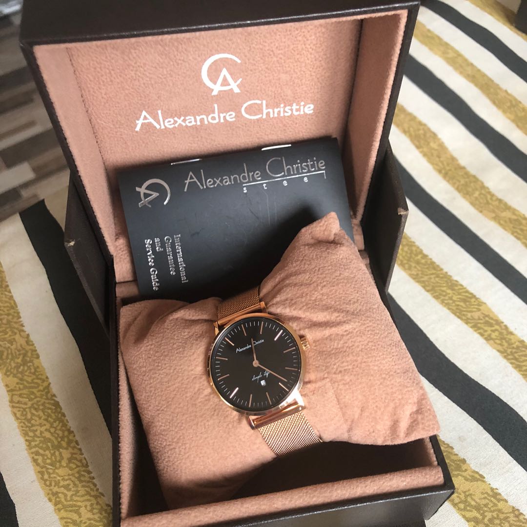 Alexandre christie on sale watch ladies