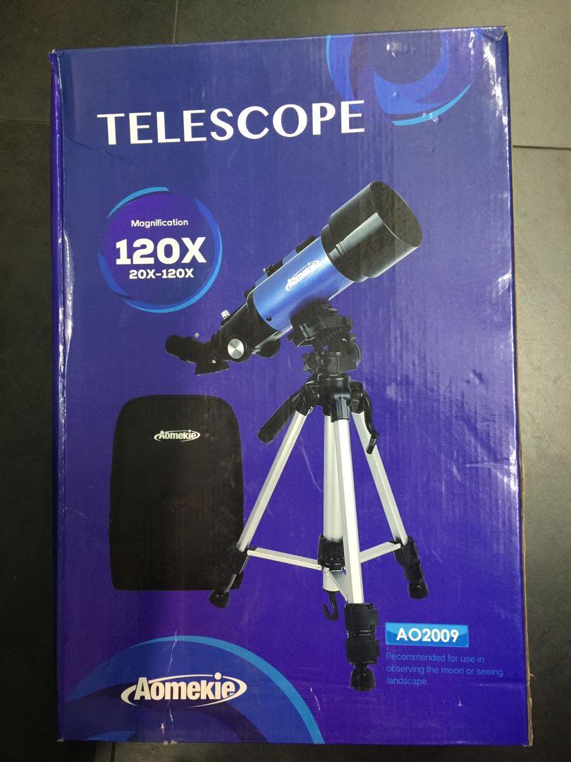 AOMEKIE AO2009 TELESCOPE 70MM FULL SET, Photography, Lens & Kits on