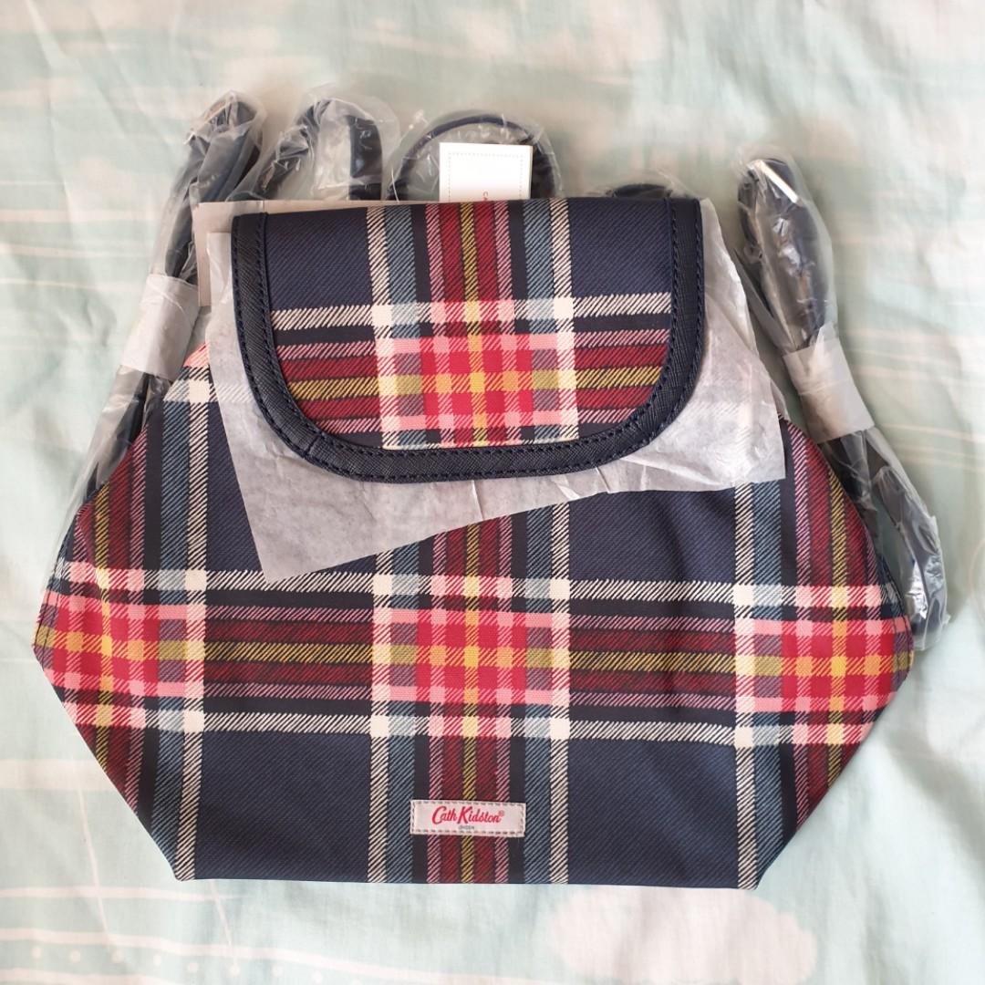 cath kidston tartan bag