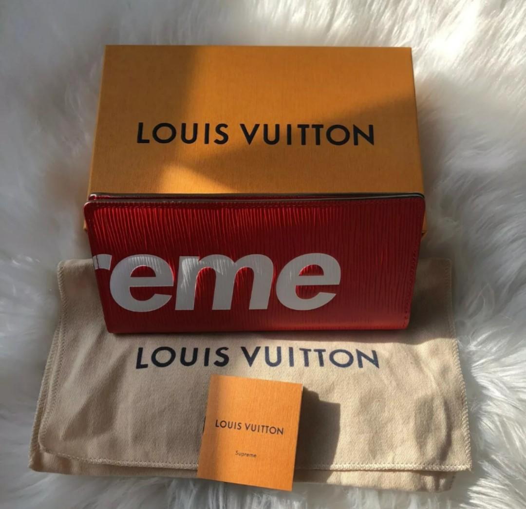 Supreme, Bags, Louis Vuitton X Supreme Brazza Wallet