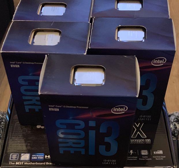 Brand New Sealed Intel Core i3-8100 Processor 8th Gen Coffee Lake i7 i5 (Category: Computer Parts) located in Mandaluyong City. Submitted by l2ayne (Listing ID 277564310, Image 1). Description: Brand New Sealed Intel Core i3-8100 Processor 6M Cache, 3.60 GHz Coffee Lake , 8th Gen, 1151 Socket 4 cores, 4 threads Price: 4.5k each 1 year warranty Tpc id l2ayne Pick up Hulo, Mandaluyong Meet up MRT Buendia or Boni Text or call for fast deal O97721894