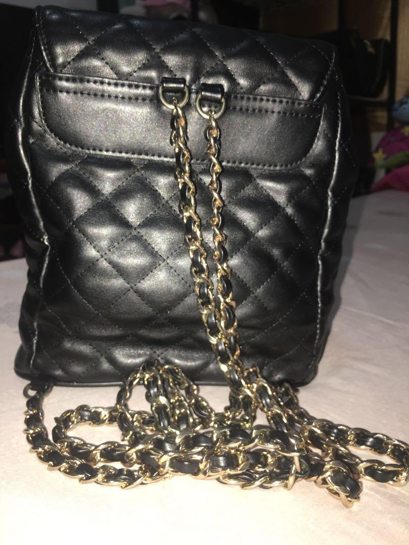 Chanel inspired Forever 21 backpack 