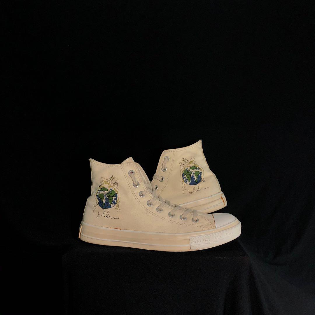 CONVERSE X JOHN LENNON sign Fesyen Pria Sepatu Sneakers di