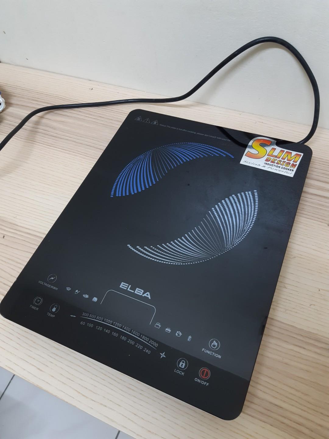 Elba Induction Cooker, TV & Home Appliances, Kitchen Appliances